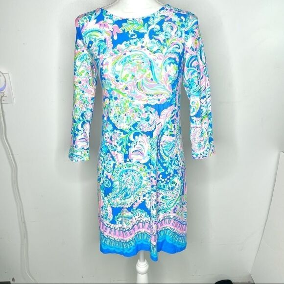 Lilly Pulitzer Dresses & Skirts - NWT Lilly Pulitzer Ophelia Dress Dream Team - XS